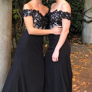 Black Off the Shoulder Dress